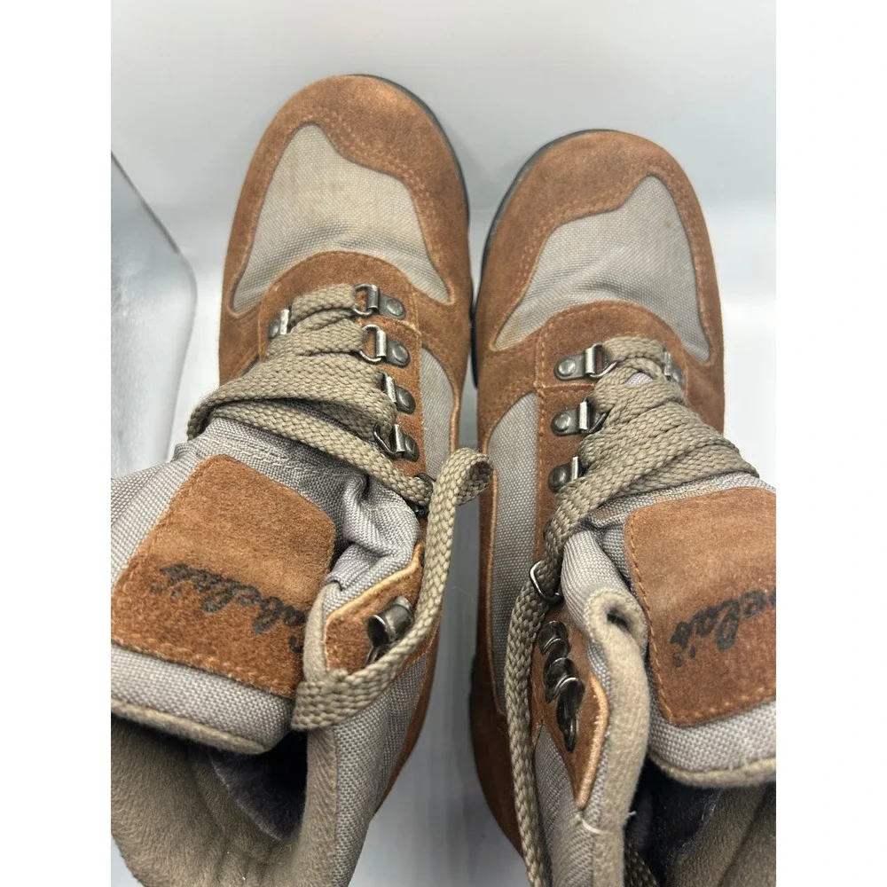 Cabelas Gore Tex Hiking Boots Brown Tan Lace Up Outdoor Trail Footwear‎ Men's 8